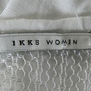 Voir photo 4 de T-shirt blanc imprimé dentelle - Femme - IKKS - Taille S T-shirt blanc imprimé dentelle - Femme - IKKS - Taille S Très bon état - Vue 4 -